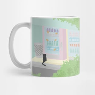 Pastel vending machines Mug